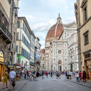Florencja: po dwóch stronach Arno