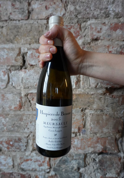 Wino Hospices de Beaune Meursault Cuvée Loppin Blanc 2015