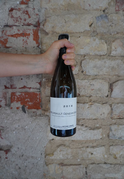Wino Antoine Jobard Meursault 1er Cru Genevrières 2016