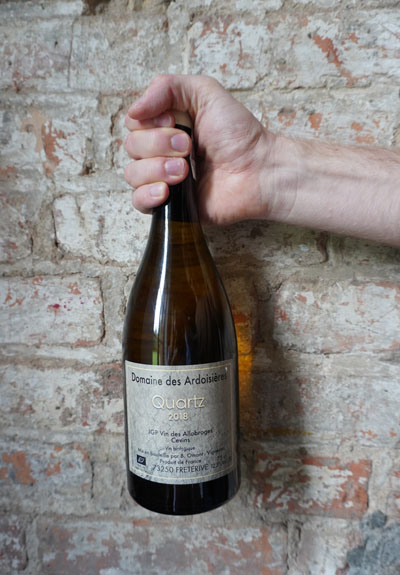 Wino Domaine des Ardoisières Quartz 2018