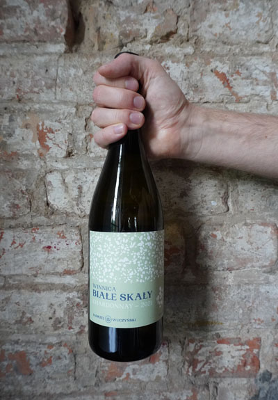 Wino Winnica Białe Skały Chardonnay 2021