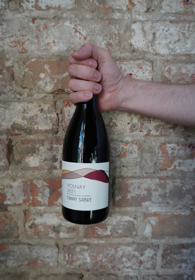 Wino Fanny Sabre Volnay Village Rouge 2021
