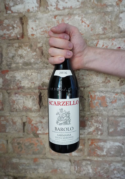 Wino Scarzello Barolo Sarmassa Vigna Merenda 2016