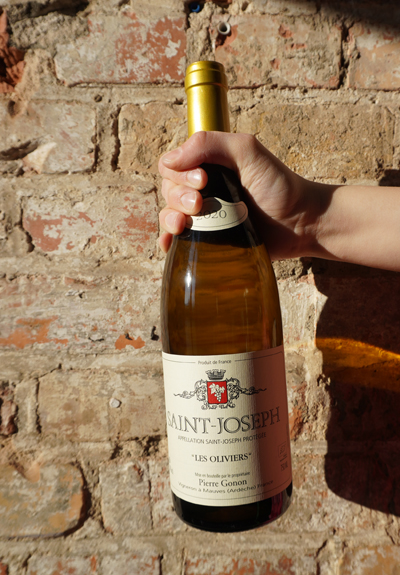 Wino Pierre Gonon Saint-Joseph Blanc Les Oliviers 2020
